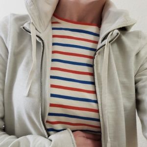 J.Crew French Terry Cotton Jacket Hoodie